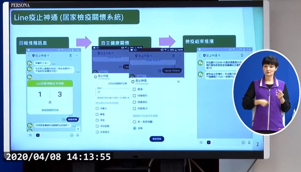 (擷自中央流行疫情指揮中心記者會直播)