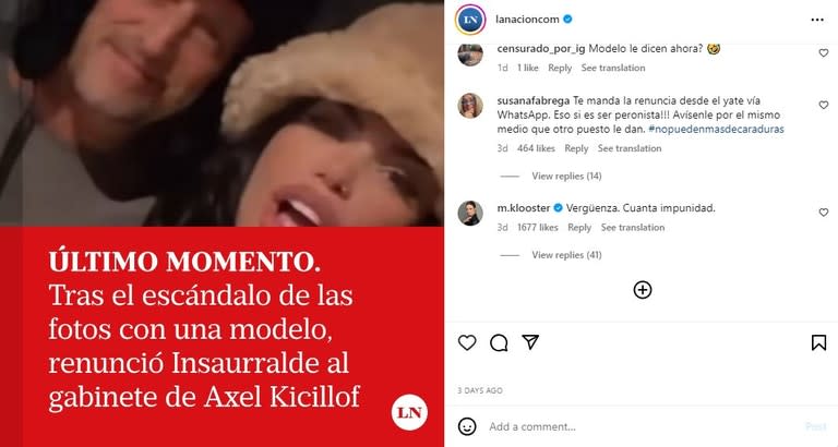 Marcela Kloosterboer hizo un fuerte descargo en las redes sobre el escándalo del 