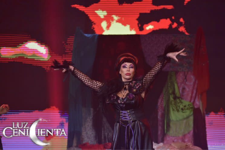 'Luz Cenicienta', el nuevo musical de Moria Casán. - Foto: Twitter.com/luzcenicientaok