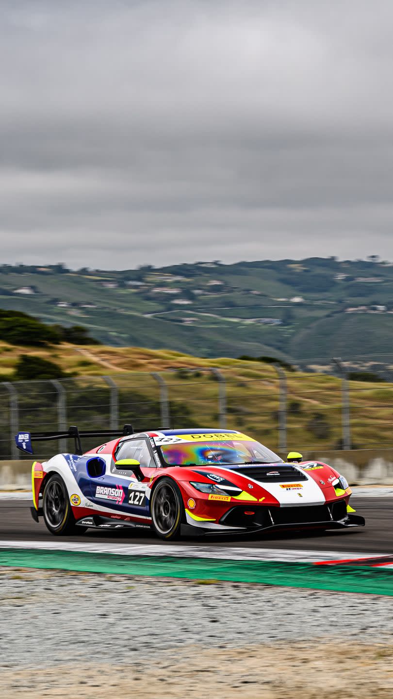 a race car on a track