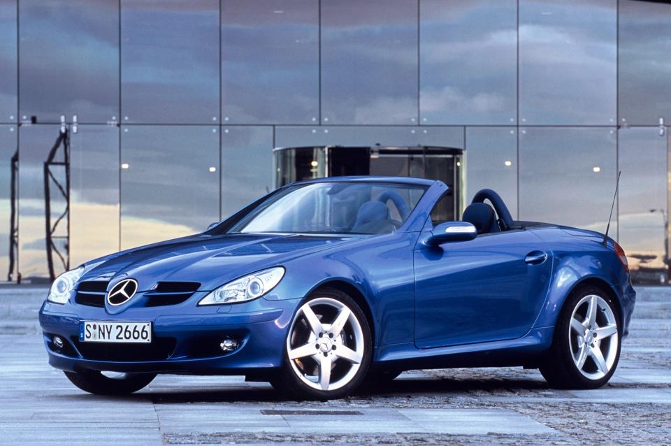 <p>The 2004 R171 generation of Mercedes SLK is a great all-round roadster and at its best with the 3.0-litre V6 engine. You have a choice of 225bhp in the 280 model, or 264bhp in the 350 that became 297bhp in 2008 when the facelifted version arrived. All of the V6s sound great and give strong performance – reckon on 0-60mph in around 5.5 seconds.</p><p>Rust is no longer a concern in the second generation SLK, but make sure the gearbox has had its oil replaced at 35,000-mile intervals. Also, avoid any car with a misfire as it can spell expensive and terminal engine failure. However, there are plenty around in fine and fit condition from £3500.</p>