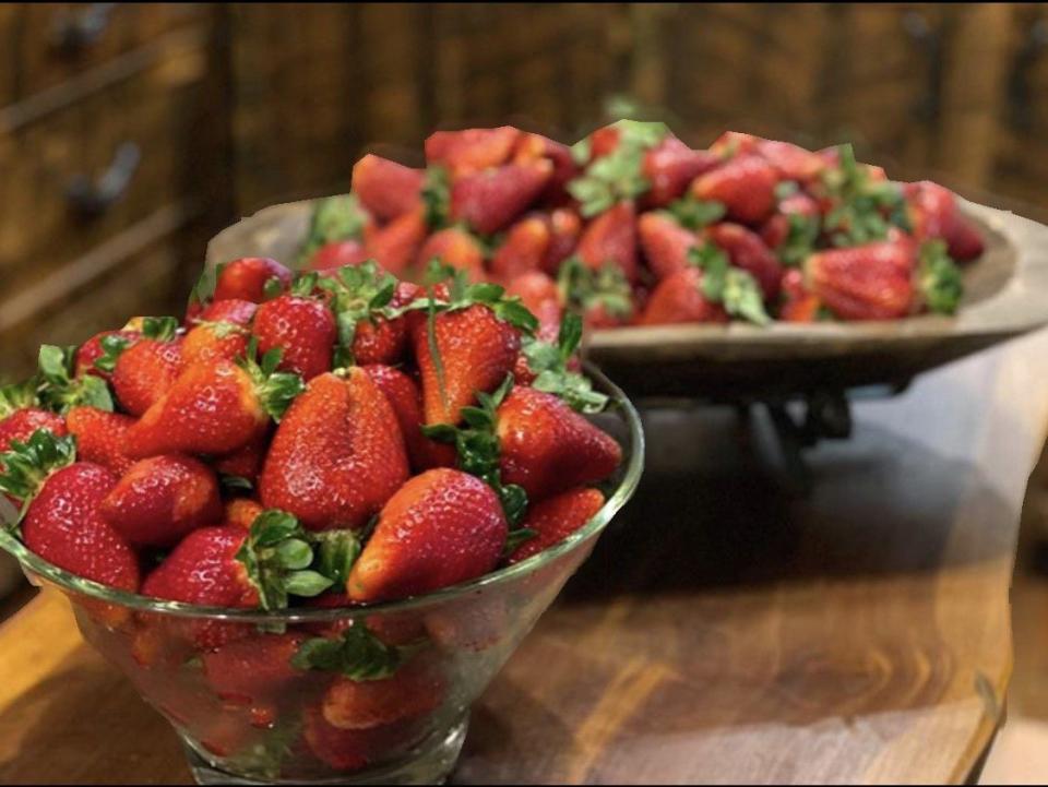 It’s strawberry-picking season, too.