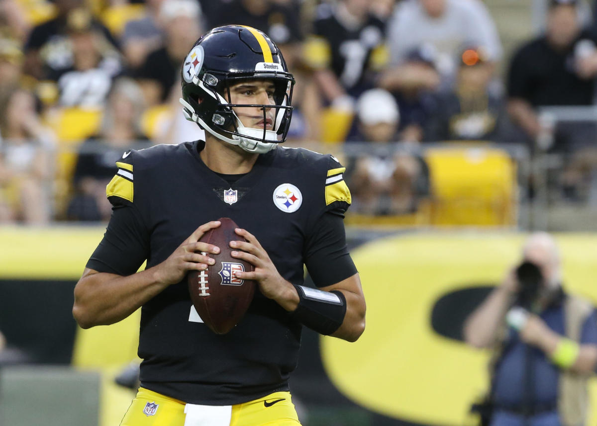 Steelers QB Mason Rudolph left out to dry in preseason finale