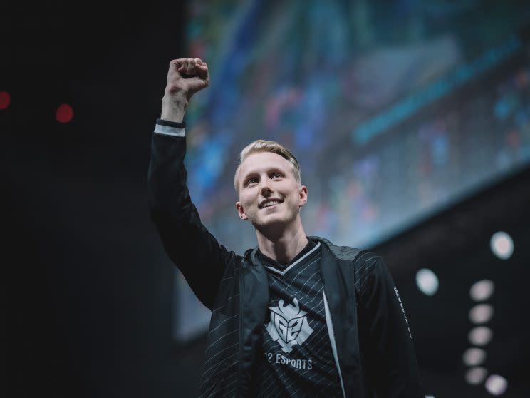 G2 Esports Jesper “Zven” Svenningsen (Riot Games/lolesports)