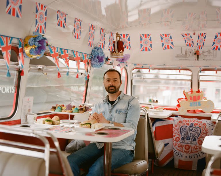 Mehran Sahabi, director de operaciones de Brigit's Bakery en Londres, 30 de abril de 2023.