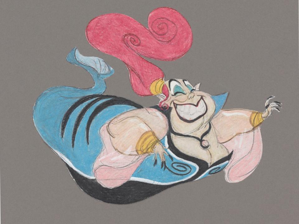 i dream of jeannie rob minkoff ursula concept art