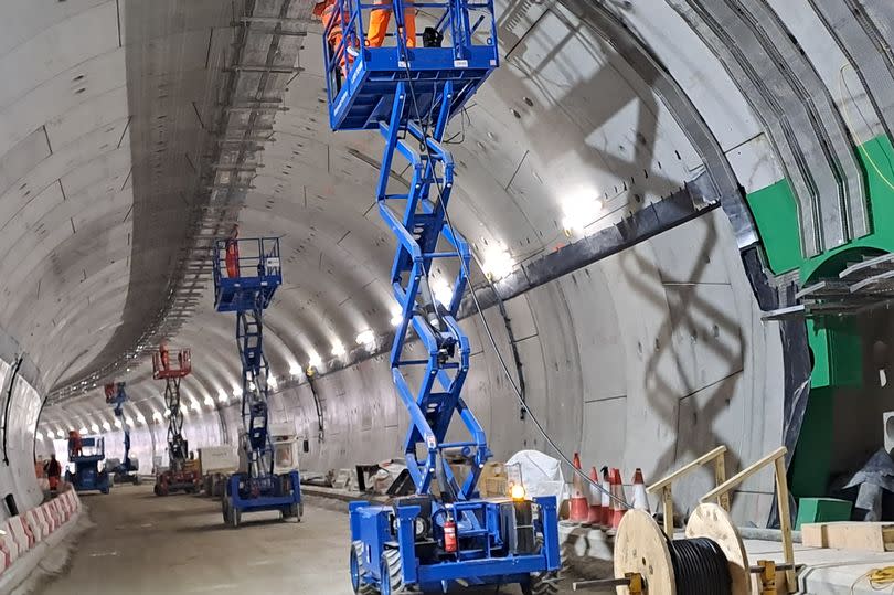 Works taking place on Silvertown Tunnel