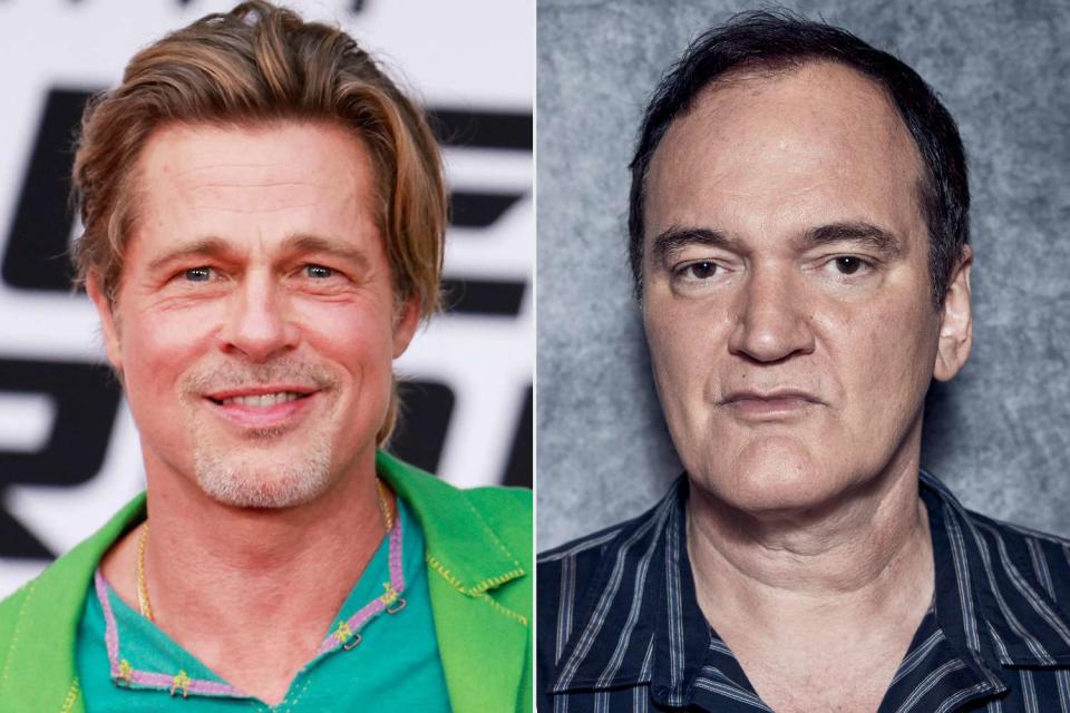 <p>MICHAEL TRAN/AFP via Getty; Vittorio Zunino Celotto/Getty</p> Brad Pitt, Quentin Tarantino