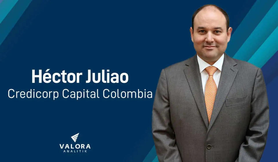 Héctor Juliao, nuevo presidente de Credicorp Capital Colombia. Imagen: Valora Analitik.