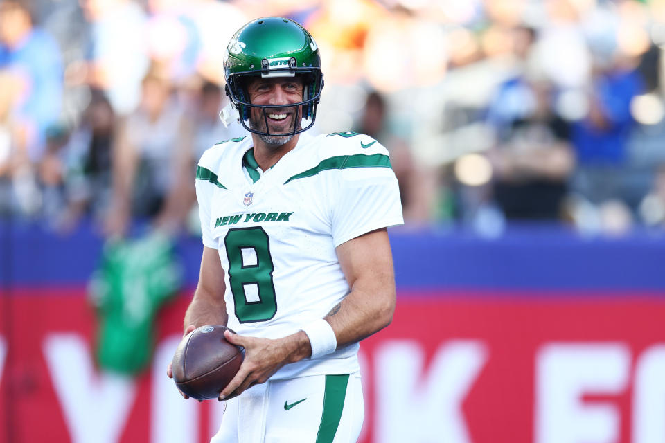 Oh yes, the NFL is finally back. (Photo by Mike Stobe/Getty Images)