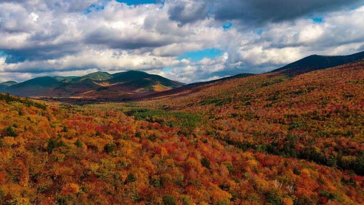 mountains autumn colors