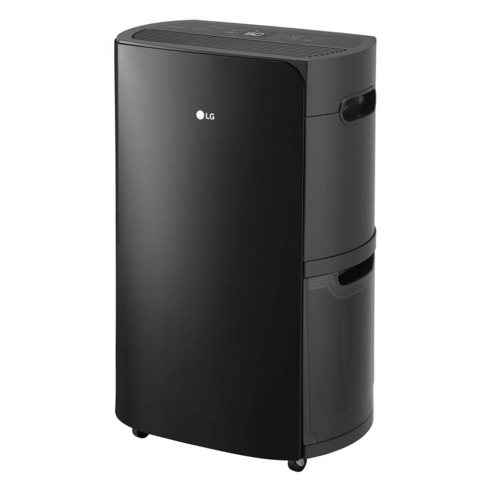<p><a href="https://go.redirectingat.com?id=74968X1596630&url=https%3A%2F%2Fwww.homedepot.com%2Fp%2FLG-PuriCare-50-Pint-Dehumidifier-with-Clear-Bucket-with-Handle-and-Drain-Pump-Wi-Fi-Enabled-UD501KOJ5%2F311553272&sref=https%3A%2F%2Fwww.esquire.com%2Flifestyle%2Fg43897416%2Fbest-dehumidifier%2F" rel="nofollow noopener" target="_blank" data-ylk="slk:Shop Now;elm:context_link;itc:0;sec:content-canvas" class="link ">Shop Now</a></p><p>PuriCare Dehumidifier </p><p>$337.33</p><p>homedepot.com</p>