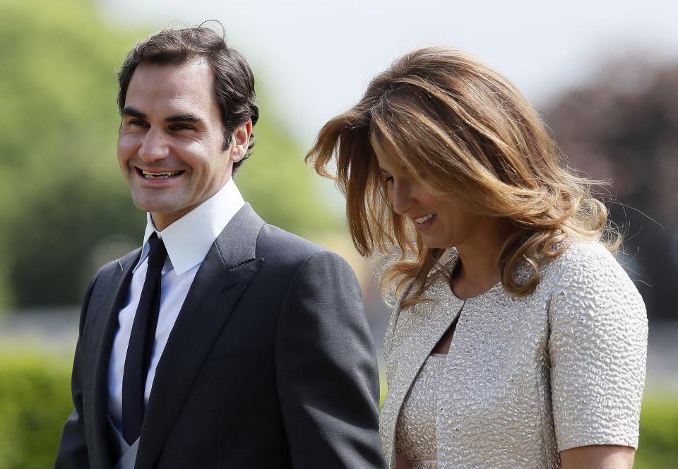 Roger Federer und seine Frau Mirka (Bild: ddp/interTOPICS/Kirsty Wigglesworth)