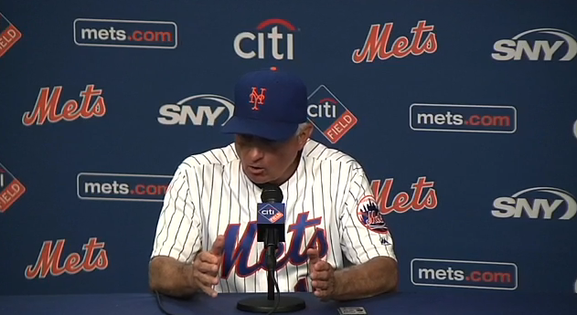 Terry Collins, mid-rant.