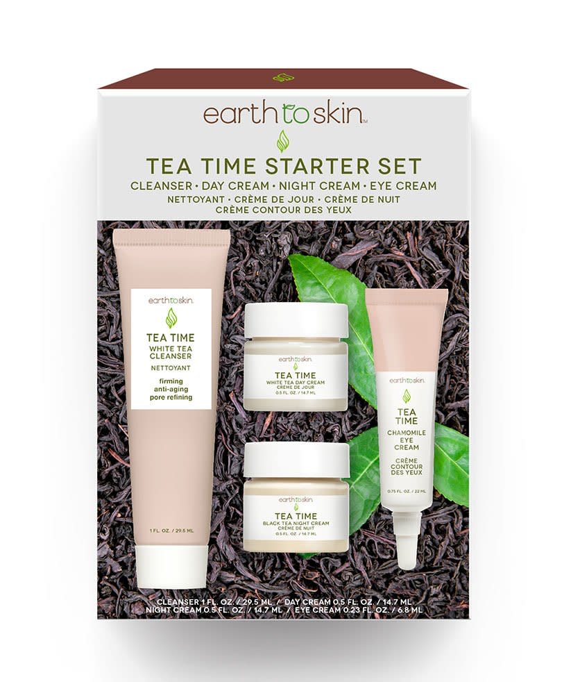 Earth to Skin Tea Time Anti-Aging Starter Set