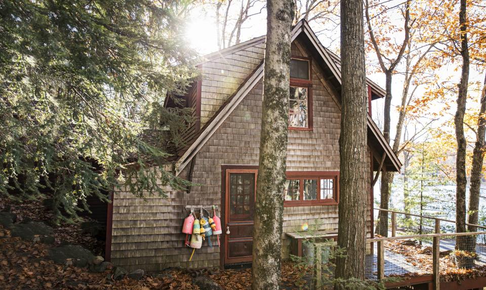 Explore the Treasures of this Antiques Lover's Tiny Maine Cabin