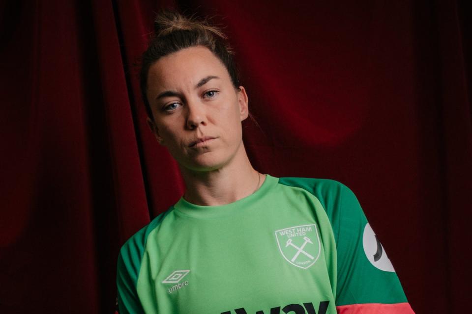 New season ahead: Mackenzie Arnold is starting her fourth year as West Ham’s No1  (West Ham United)