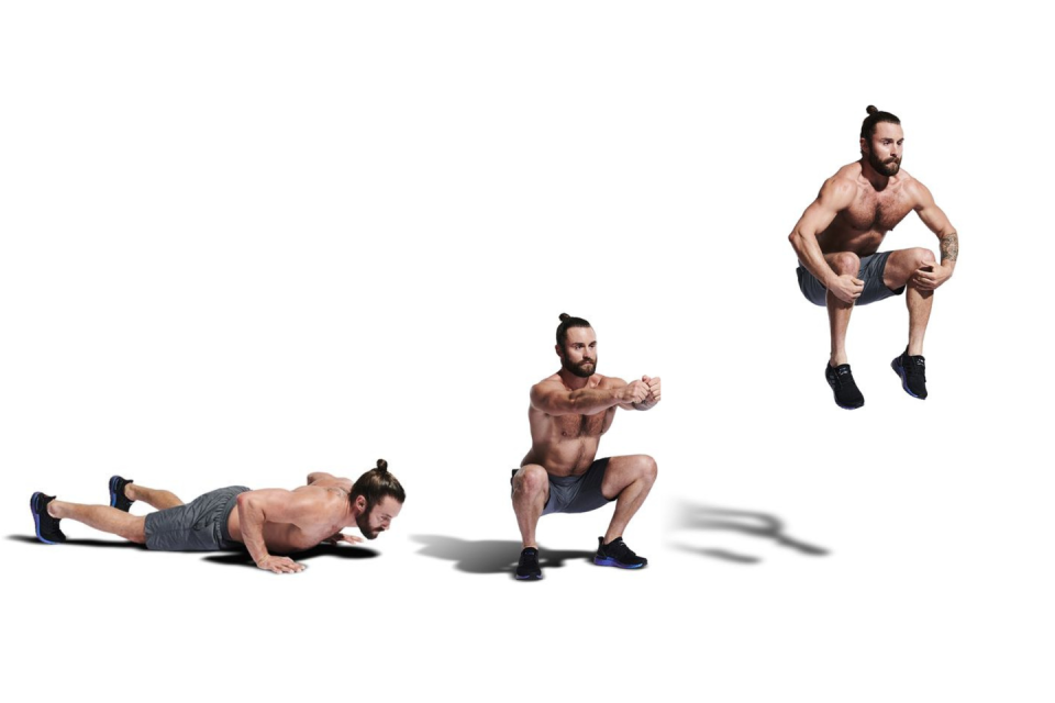 burpee tuck