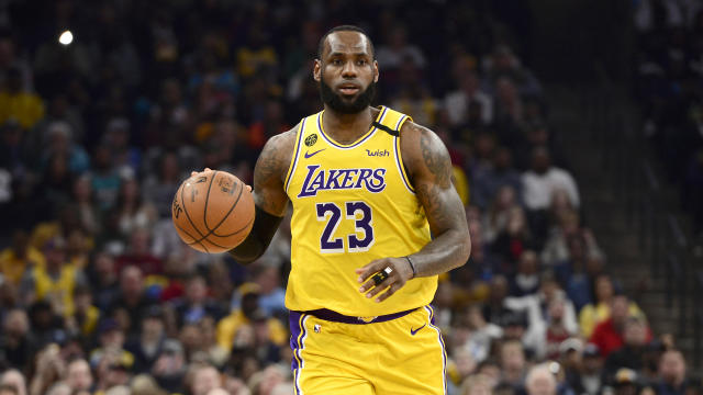 Lakers' LeBron James won't use NBA's social justice messages