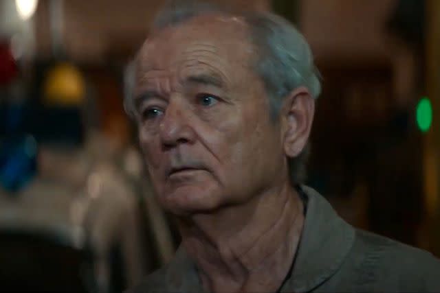 <p>Ghostbusters/YouTube</p> Bill Murray in "Ghostbusters: Frozen Empire"