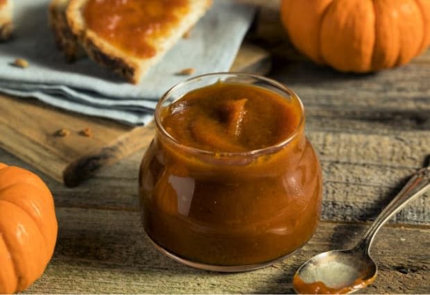 <p><a href="https://crockpotladies.com/crockpot-pumpkin-butter/" rel="nofollow noopener" target="_blank" data-ylk="slk:Crock Pot Ladies;elm:context_link;itc:0;sec:content-canvas" class="link ">Crock Pot Ladies</a></p>