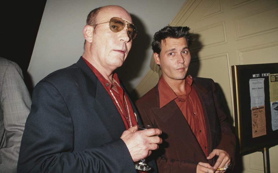 Johnny Depp with Hunter S Thompson