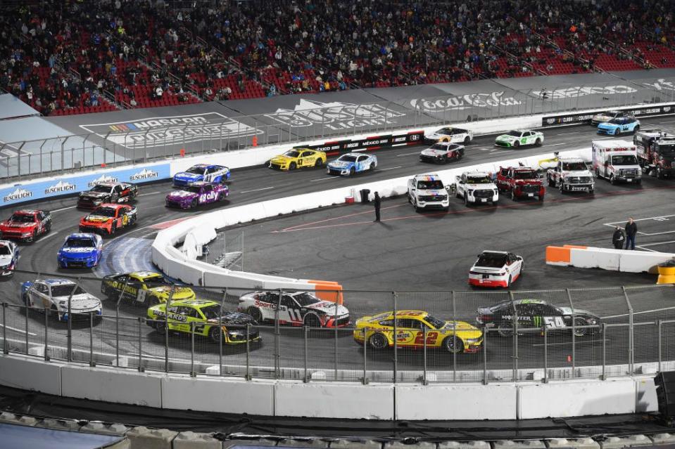 auto feb 03 nascar cup series busch light clash at the coliseum