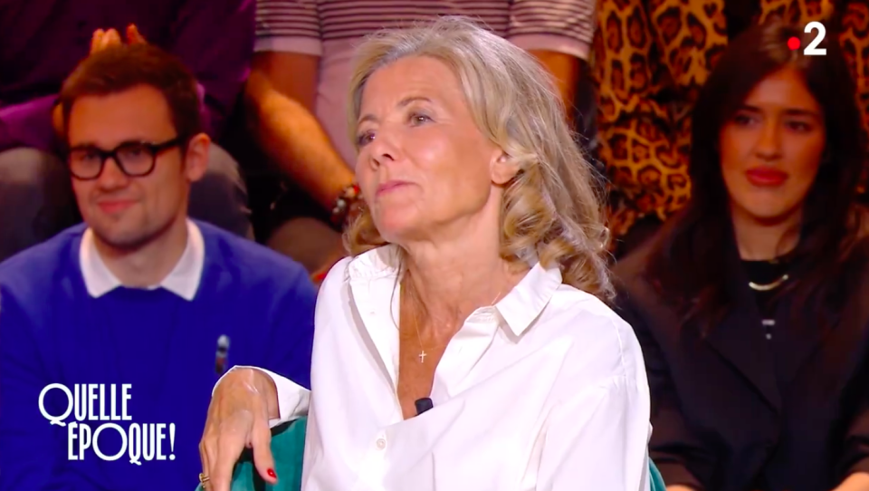 Claire Chazal, dans « Quelle époque » sur France 2 le 27 avril 2024.