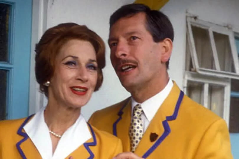 Diane Holland in the TV sitcom Hi De hi