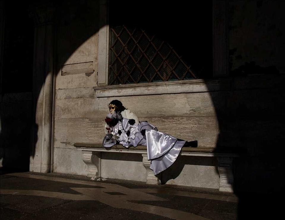 Political and social reformers had banned the use of masks and the carnival. It was revived in the 1980’s by the Italian government after a hiatus of a century.