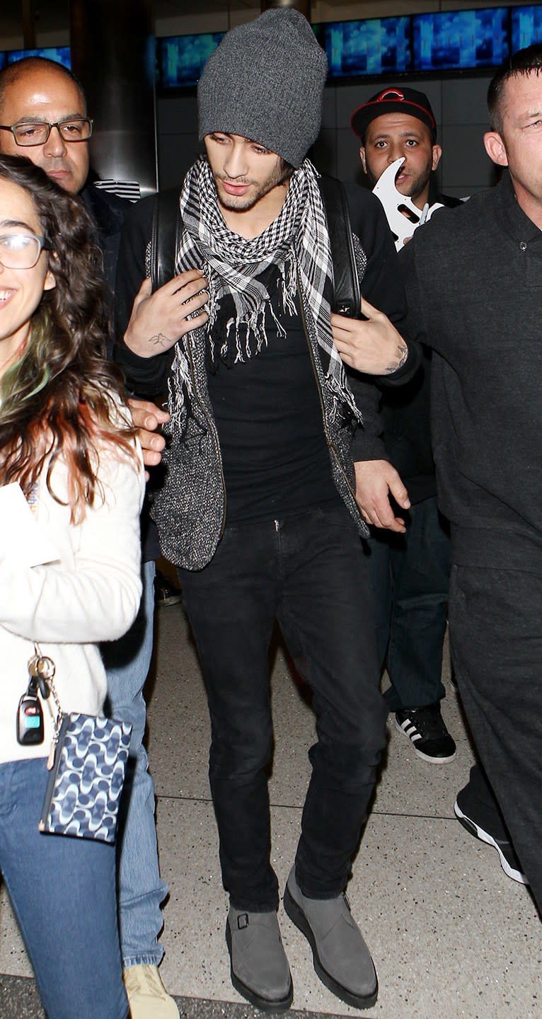 <h1 class="title">November 2014: At LAX Airport</h1> <cite class="credit">From GVK/Bauer-Griffin/GC Images.</cite>