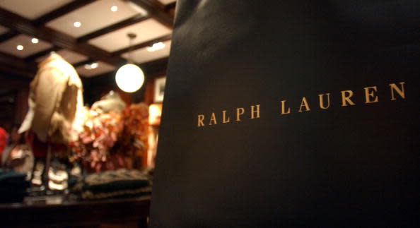 <p><b>Ralph Lauren</b></p>Ralph Lauren Corporation is an upscale American lifestyle brand which produces clothing, accessories, footwear, fragrances and furniture which are all marketed under a portfolio of brands.<p>Brand value: $4,038 million</p><p>(Photo: Getty Images)</p>