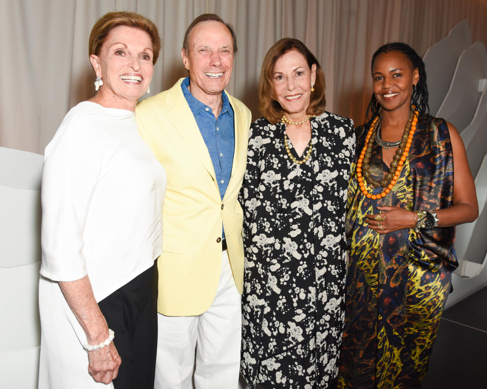 Ann Korologos, Ronnie Greenberg, Jan Greenberg, and Wangechi Mutu