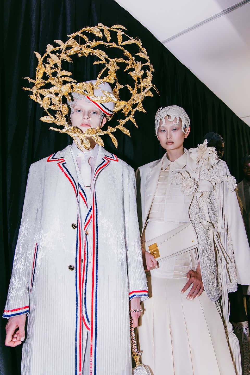 backstage thom browne couture fw24