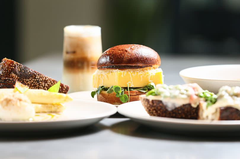 The new menu at Pollen includes the egg soufflé bun -Credit:Adam Vaughan