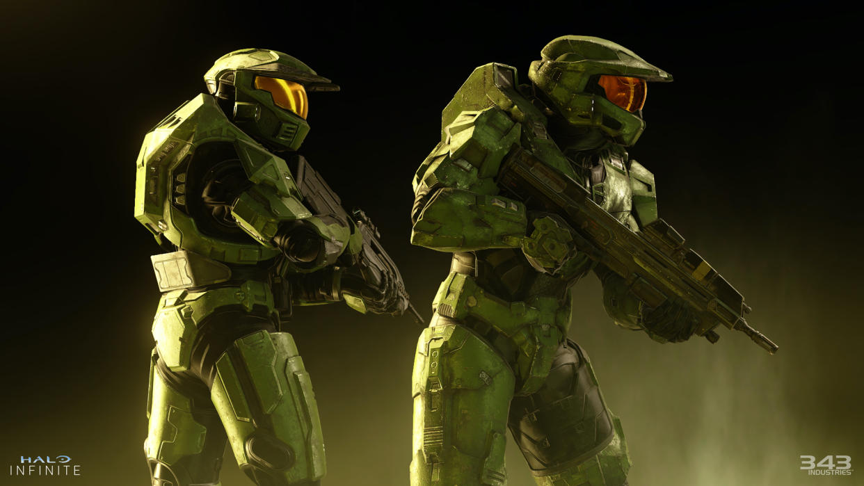  Master Chief's armour from Halo: CE follows Master Chief's model from Halo Infinite. 