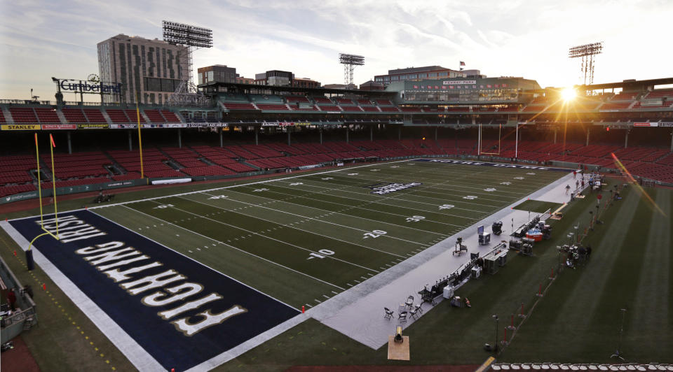 A new bowl game played at Fenway Park in Boston will be part of the next college football bowl cycle, beginning in 2020.