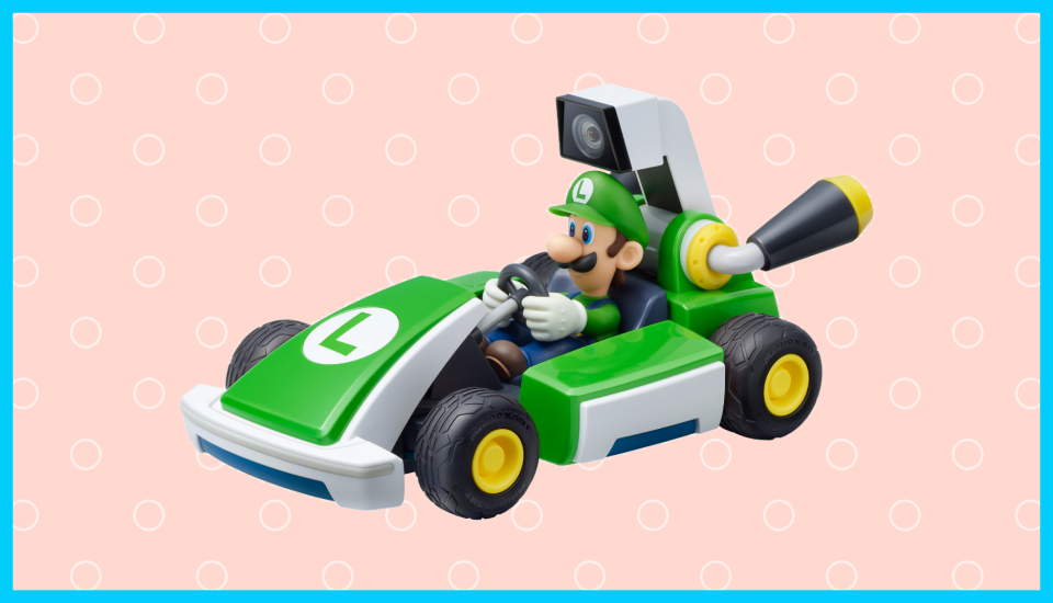 Get Mario Kart Live: Home Circuit—Luigi Set for Nintendo Switch on sale for its lowest price ever. (Photo: Amazon)