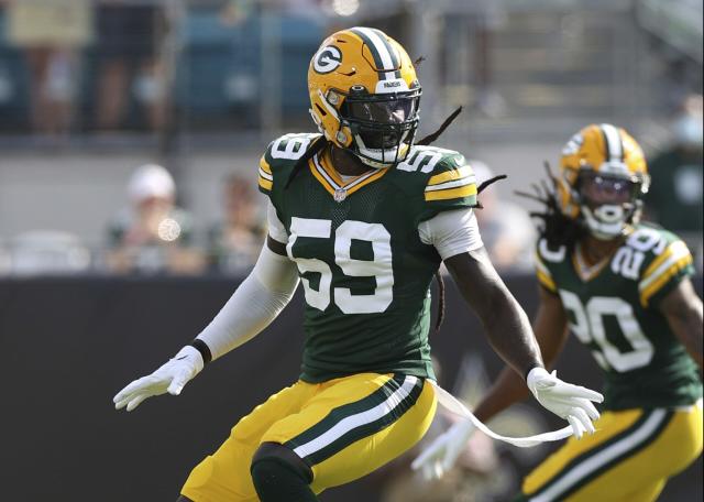 Packers' De'Vondre Campbell is PFF's highest-rated LB after 6 weeks