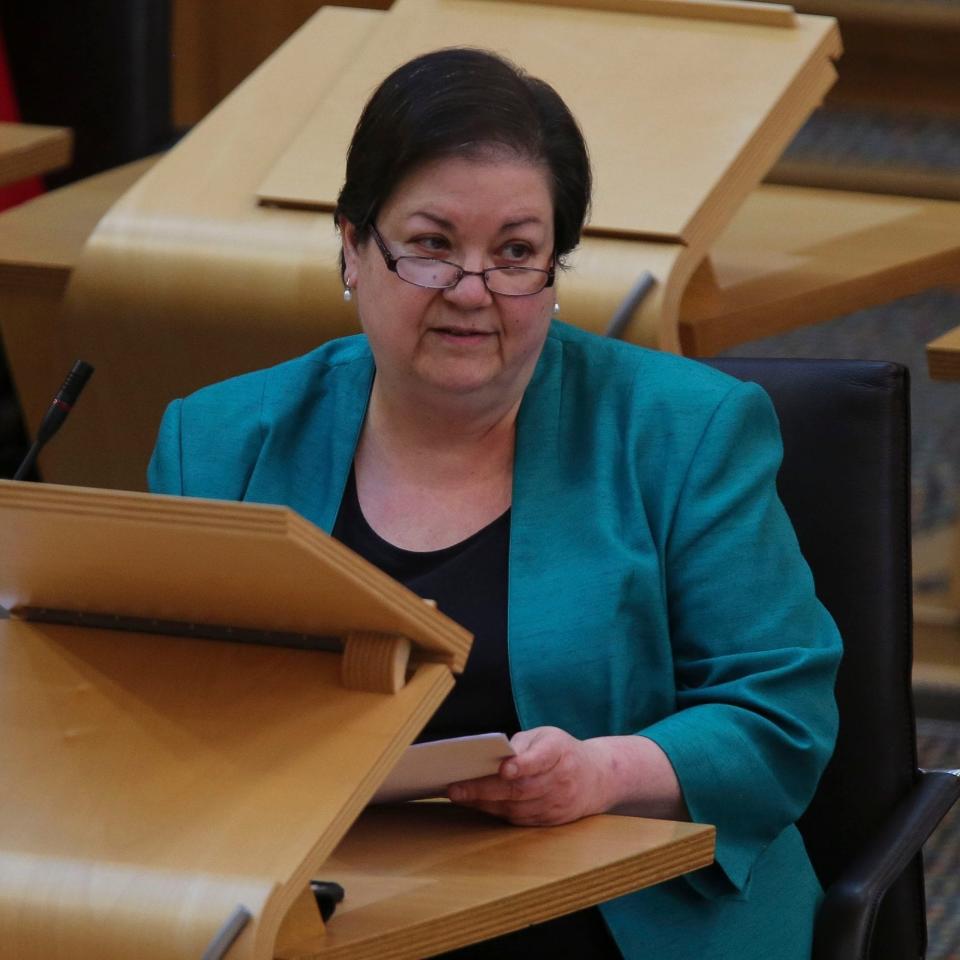 Jackie Baille MSP Scottish Labour Interim Leader - Pool/Getty