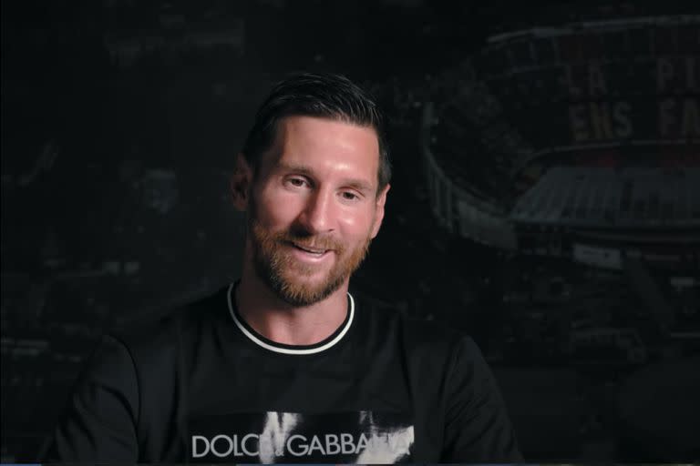 Messi habla de su amigo en su serie de Netflix