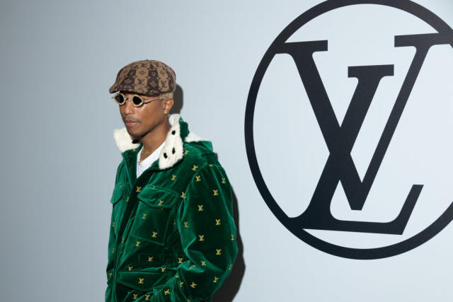 Pharrell Williams Shines At Star-Studded Louis Vuitton Showcase