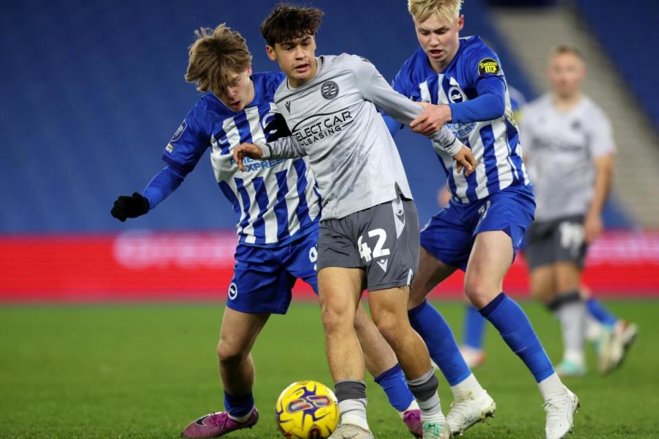 Reading youngsters ease past Brighton- and former favourite- to edge toward play-offs <i>(Image: JasonPIX)</i>