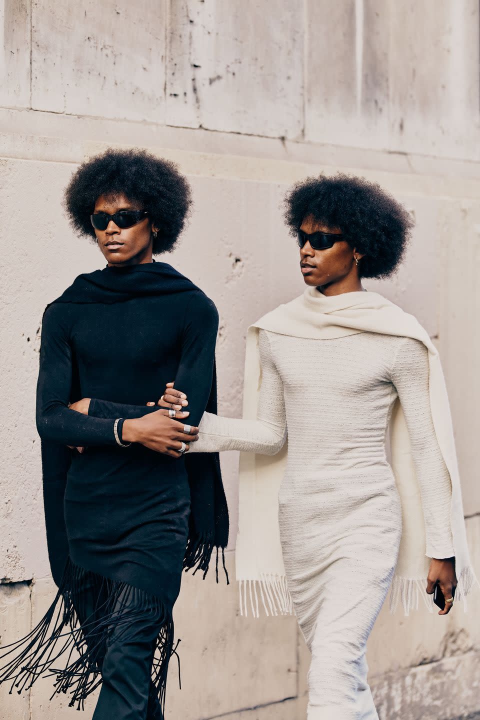 Doja, Naomi, Janet, Oh My! The Final Day of Paris Fashion Week Street Style