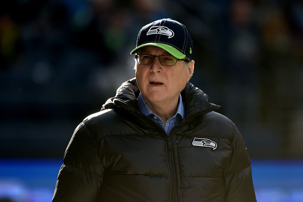 Paul Allen, Seahawks owner. (Getty)