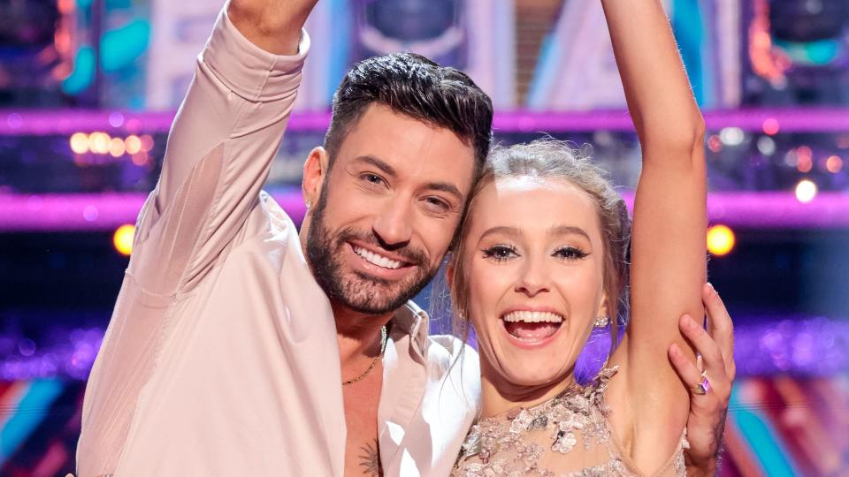 Giovanni Pernice and Rose Ayling-Ellis lift Strictly glitterball