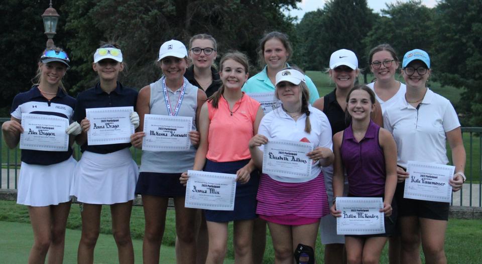 Portage County Kids Amateur participants.