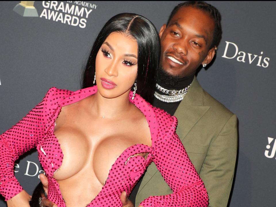 Cardi B and Offset (Rex Features)