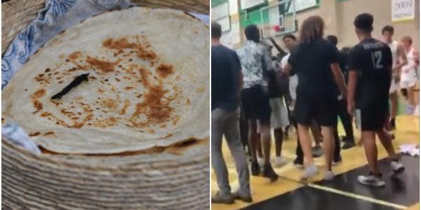 Persona confiesa que entregó las tortillas en partido de básquetbol de San Diego