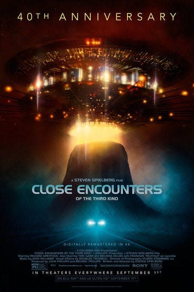 “Close Encounters of the Third Kind” movie poster. Courtesy image